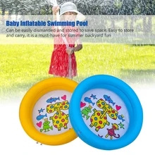 Round Garden Paddling Lovely Portable Inflatable Baby Swimming Pool Kiddie Play Center Toy Bath Tub Indoor Outdoor Summer