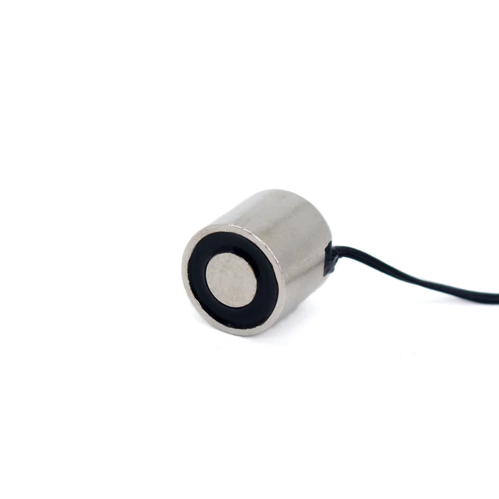 10*10mm Suction 0.3KG DC 5V/12V/24V Mini Nano solenoid electromagnet strong holder cup DIY 12 v