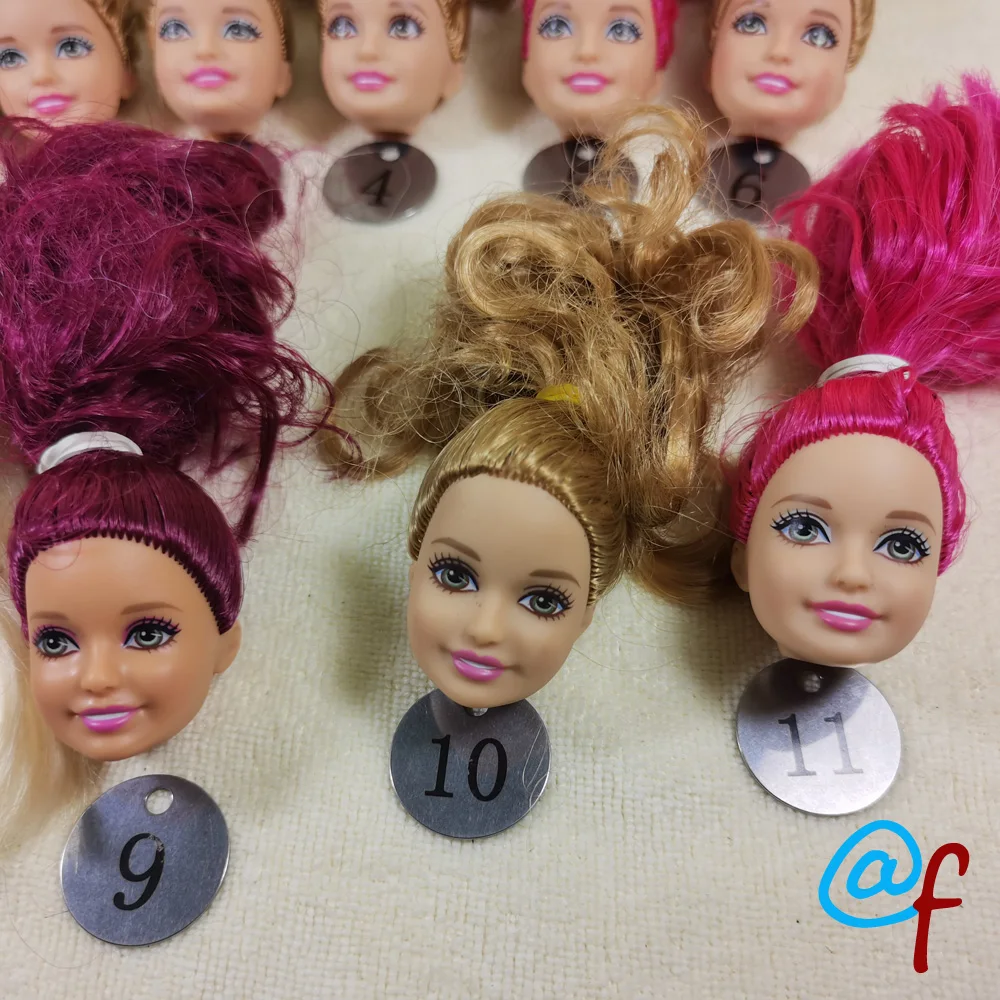 B31-3, оригинальные импортные товары, для молодых девушек, Stacie Kelly, 1/6, OOAK, Обнаженная кукла, голова, мускусные, розовые, красные волосы, сделай сам