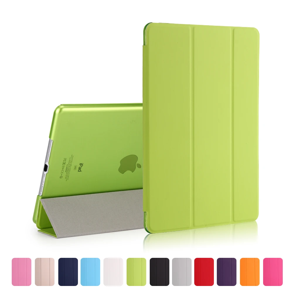 Чехол для iPad 9,7 6th воздуха, версия 1, 2, 3, ремешок Pro 10,5 мини на возраст 1, 2, 3, 4, 5, прозрачный просвечивающийся Чехол Smart sleep wake up из искусственной кожи чехол