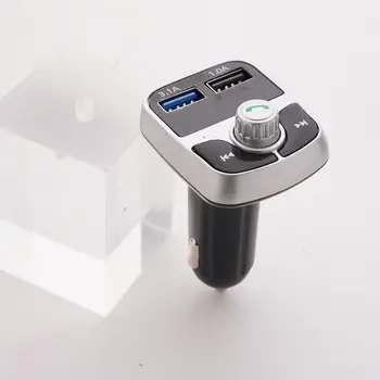 

Bluetooth FM Transmitter Aux Modulator Handsfree Calling Kit MP3 Car Charger Car Car Audio USB Receiver Dual Bluetooth Play A3H1