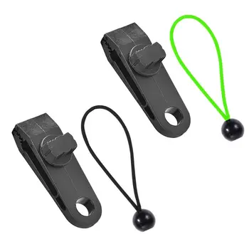 

1/5/10 Set Heavy Duty Awning Clamp Clip Tarpaulin Bungee Ball Elastic Cord Rope