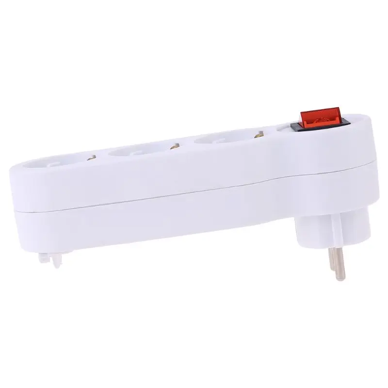 Европейский конверсионная вилка для 250V 16A 3680W Мощность адаптер 1 до 3 Way преобразования носки G99A