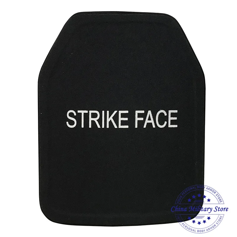 2pcs Pair 25*30cm NIJ IIIA Bulletproof Ballistic Plate Against 9mm PE Ballistic Panel Armor Plate For Tactical Plate Carrier