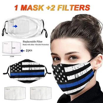 

Fashion Cotton Face Mask Activated Carbon Mask Washable And Reusable Lot Cloth Mouth Mask Face Mask Mouth Cover Washable Reuseab