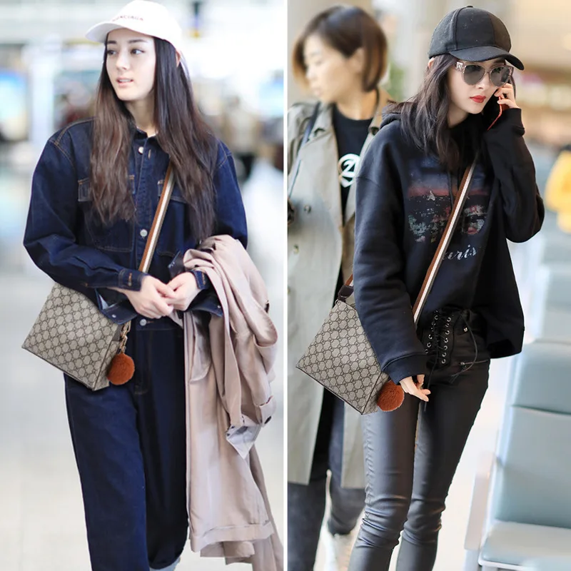 

Autumn & Winter Popular Printed Bag Women's 2019 New Style Fashion Korean-style Cool Hot Selling Versitile Fashion Shoulder Buck