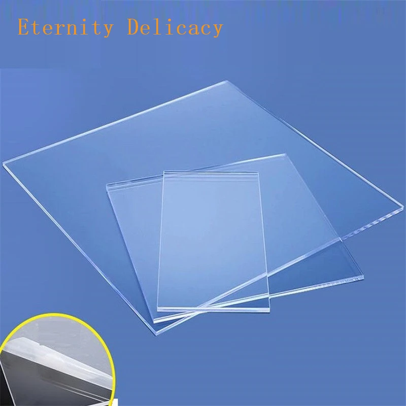 5{pcs/lot Transparent Plexiglass Sheet Clear Acrylic Sheet Plastic