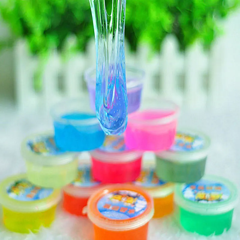 Najtaniej 12 kolorów zestaw dzieci dziecko fajne zabawki Crystal clay owoce magnetyczne kolorowe modelina inteligentna plastelina szlamowa Mud Blowing