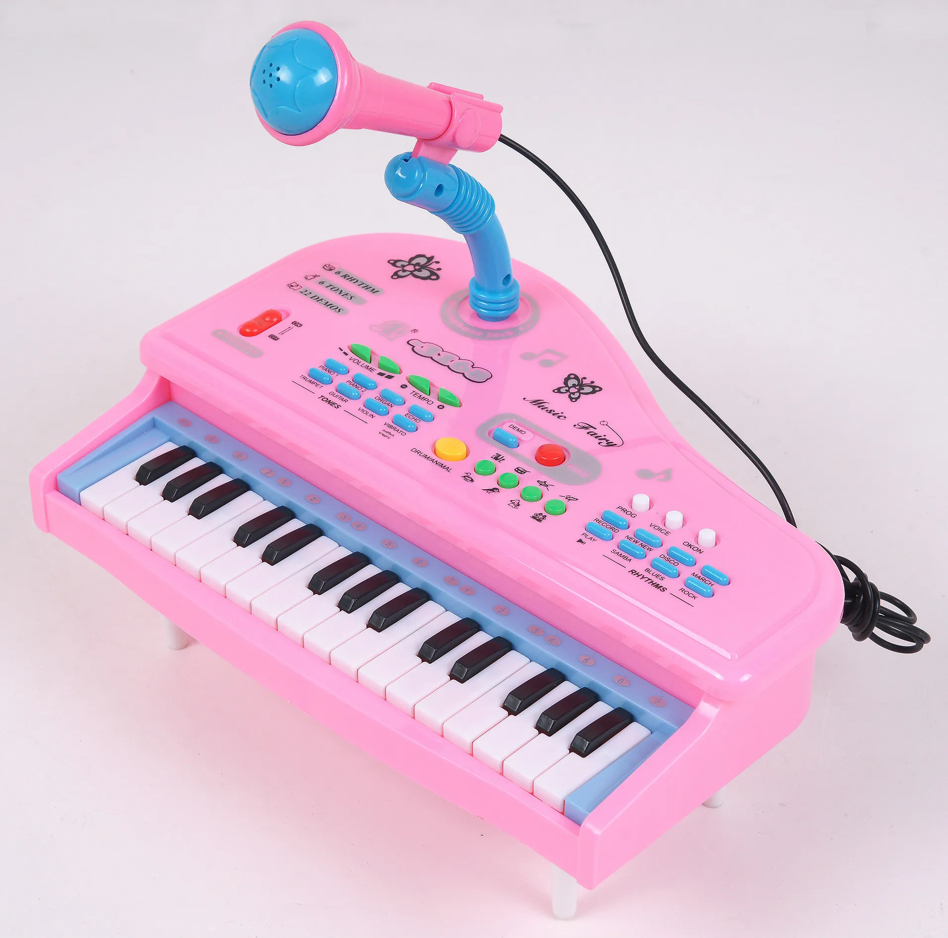 

Cartoon Pattern CHILDREN'S Electronic Keyboard Small Children'S Educational Vocal Music Toy xue xi qin