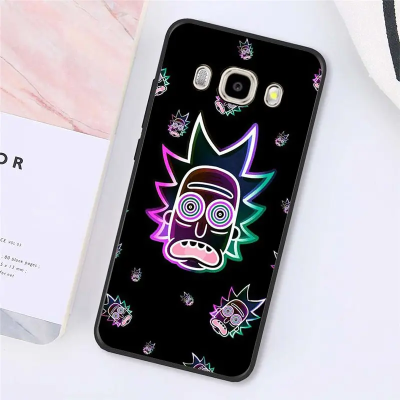 Babaite мультфильм комикс мем Рик и Морти черный чехол для телефона чехол для samsung Galaxy J7 J6 J8 J4 J4Plus J7 DUO J7NEO J2 J7 Prime - Цвет: A11