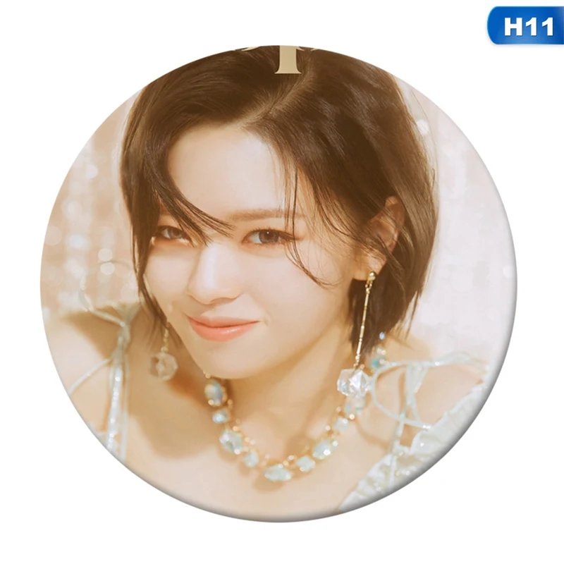 11 KPOP корейский дважды восьмый Мини альбом Feel Special 58 мм круглый бейдж булавки и броши для одежды шляпа рюкзак - Окраска металла: 11