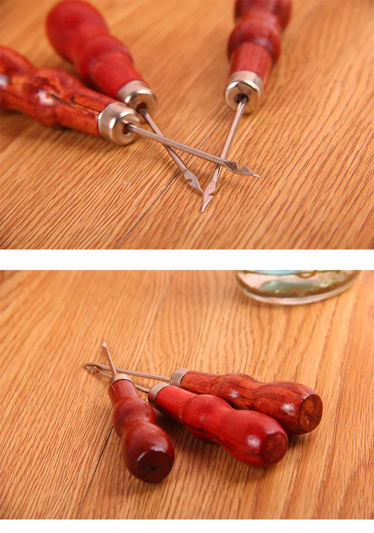 D007 One Yuan Wooden Handle Gourd Crochet One Yuan The Department Store Crochet Yiwu Small Commodity