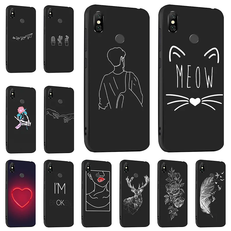 Чехол для Xiaomi Poco X3 с 3D рисунком сделай сам мягкий силиконовый чехол Redmi 9C 9A 9 Mi A2 Lite