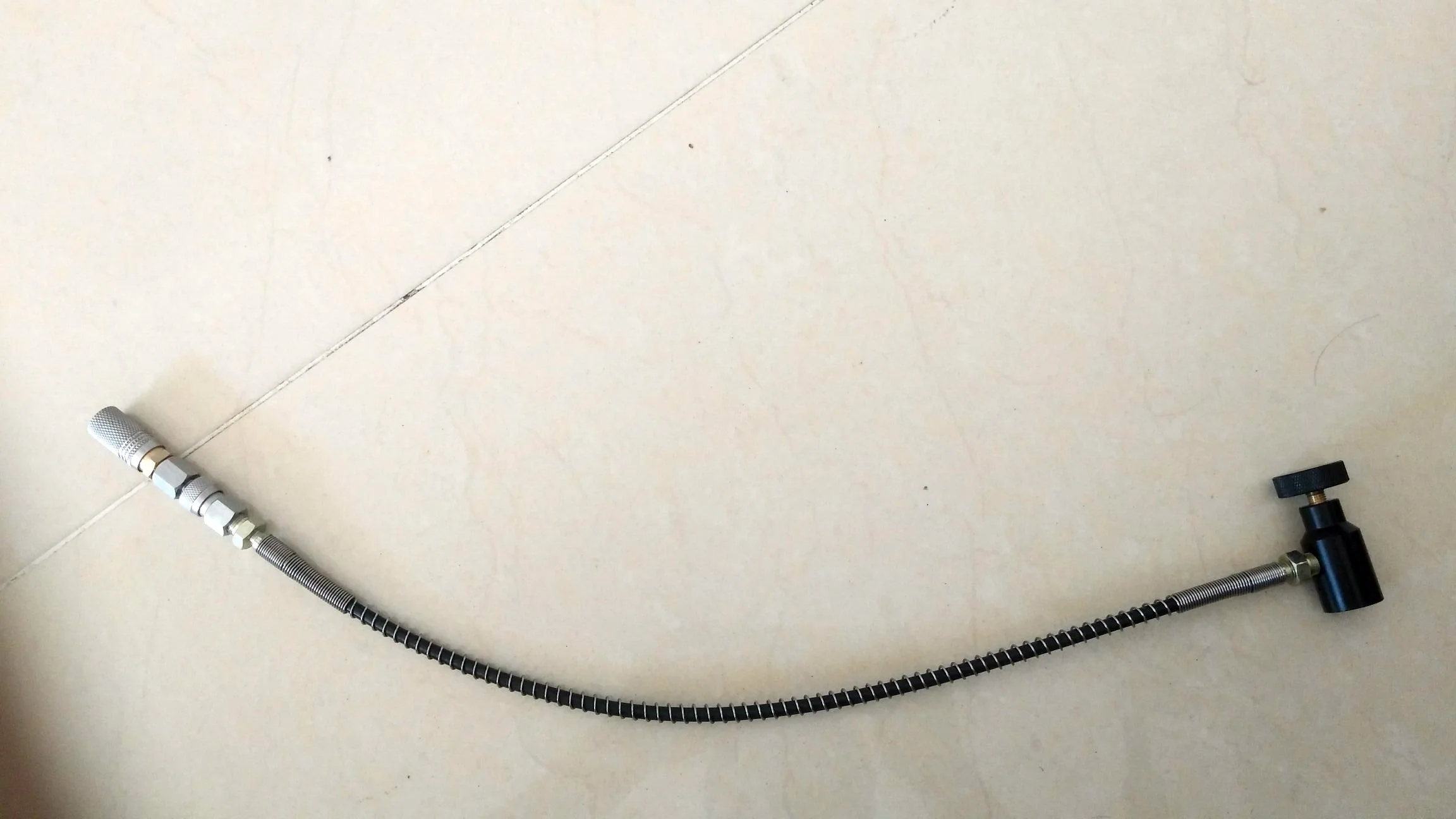 

Sodastream Co2 PCP Air Rifles Gun Fill Charging Adapter with 20" Reinforced Hose and Extend Quick Release