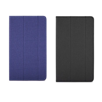 

2x OCUBE 8 Inch Leather Case for Alldocube M8 Tablet Holder Case Cover Flat Holder Case - Black & Blue