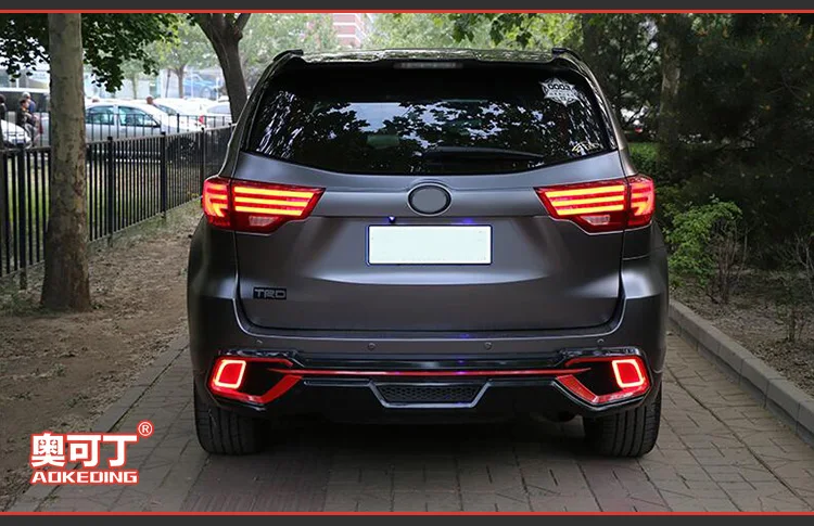 Задний фонарь для автомобиля Toyota Highlander- новая светодиодная… для Kluger задние фары Противотуманные фары Дневные ходовые огни DRL автомобильные аксессуары