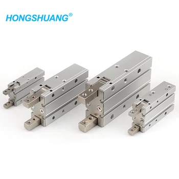 

Double acting pneumatic gripper SMC size Y type MHY2 10D 16D 20D 25D 180 degree angle aluminum clamp hole 10-25mm