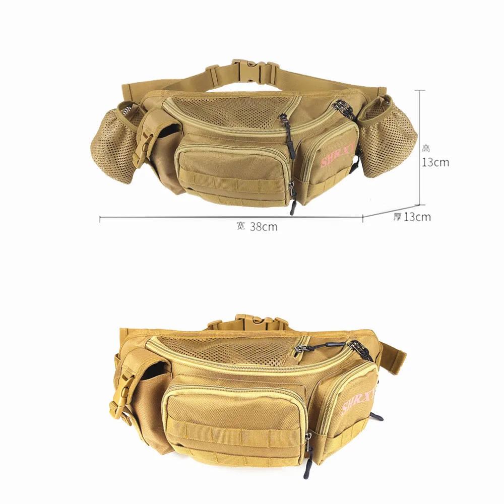 Metal Detector Digger Waist Bag Portable Waist Bag Pole Package Fishing Tackle Bag Metal Detecting Pouch Bag heavy duty tool bag