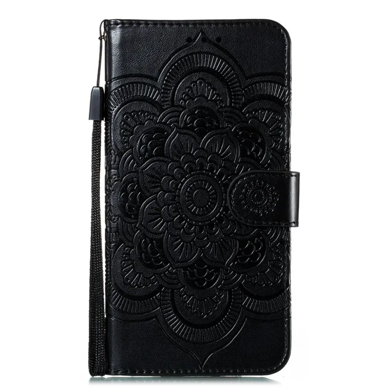 Чехол COOLY Flowers для Xiaomi Redmi Note 10, 8 T, 8 Pro, Redmi 6, 6A, 7, 7A, 8A, задняя крышка, Ретро стиль, мультяшный кожаный кошелек, откидной Чехол для телефона - Цвет: Style 3