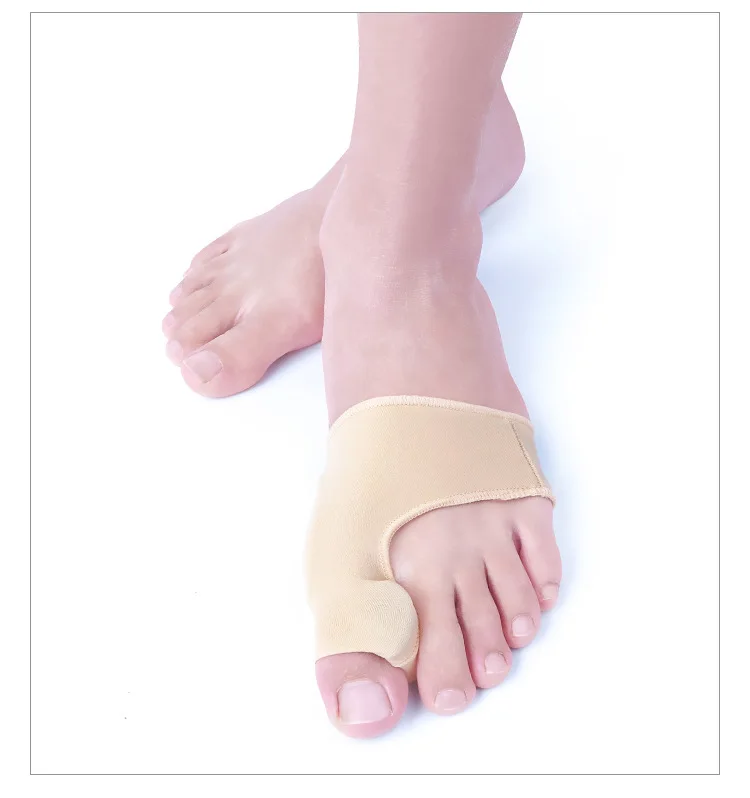 Новый 1 пара регулирующий силиконовый коврик Hallux вальгусная ортопедическая коррекция рукава Уход за ногами Bunion большой носок разделители
