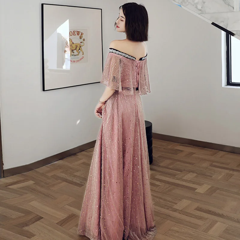 as picture Длинные платья JaneyGao - Цвет: as picture