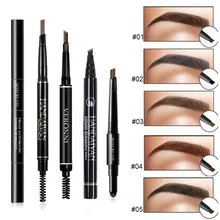 5Styles Microblanding Tattoo Eyebrows Pencil Waterproof Natural Eye Brow Pen Long Lasting Eyebrow Enhancer Pencil Eyes Makeup