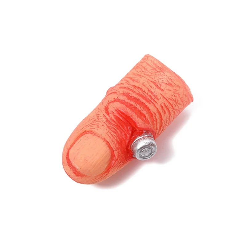 Nail finger Halloween Realistic Broken Finger Bloody Horror Scary Cutted Fingers Prop For Haunted House Halloween Party Decoration - Color: Nail finger