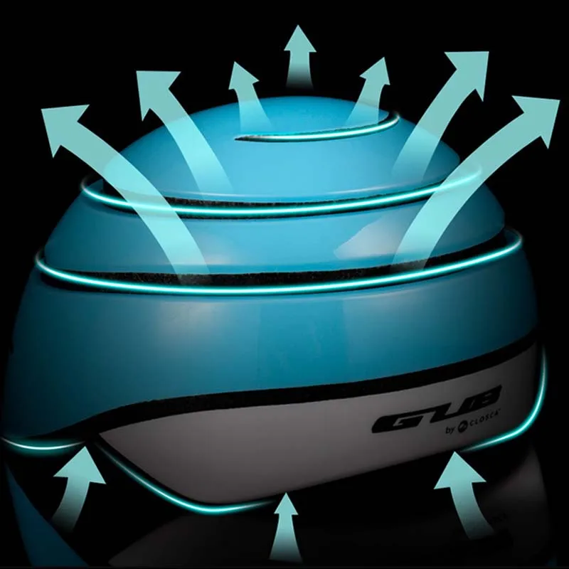 GUB велосипедный шлем ультралегкий EPS+ PC складной EPS+ PC Чехол MTB Дорожный велосипедный шлем цельная форма велосипедный шлем Безопасная крышка