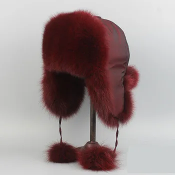 fuzzy hat with ear flaps