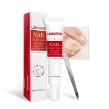 LANBENA травяной крем для лечения Ногтей с пилочкой для ногтей Лечение грибка onychomicosis гель Paronychia против грибка для ногтей