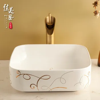 

Factory direct selling table basin washbasin ceramic washbasin toilet basin household fashion art basin 1584