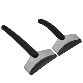 

Stainless Steel Handle Snow Shovel Ice Scraper Multi-function Outdoor Military Snow Removal Refrigerator Defrosting Shovel Brush