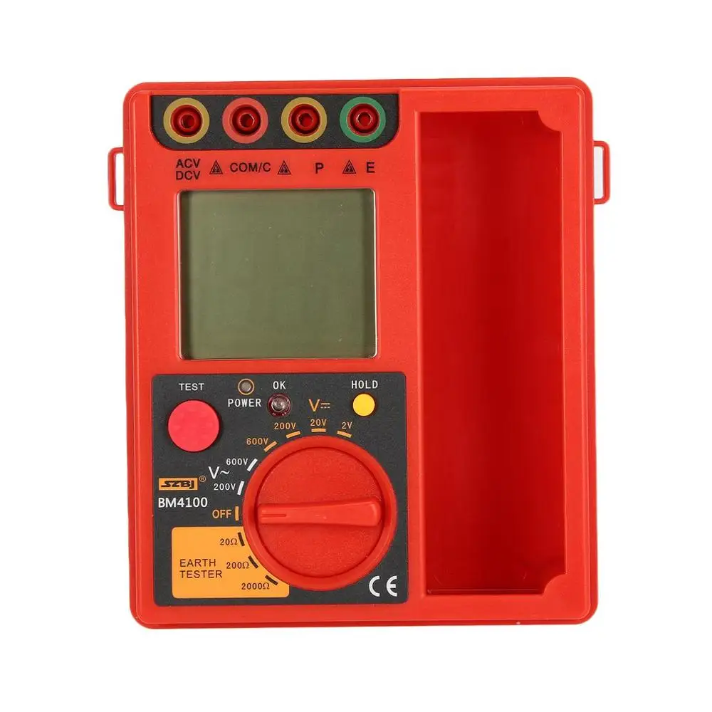 

SZBJ BM4100 High Sensitive Digital Earth Ground Insulation Resistance Meter Testing Voltmeter Megohmmeter 20-200 US