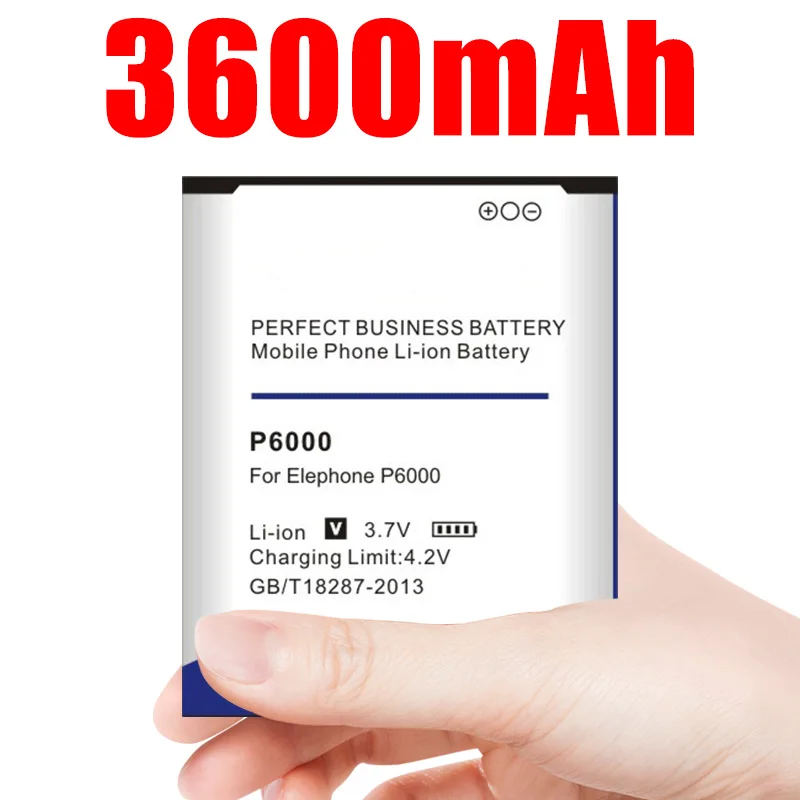 Аккумулятор Elephone P6000 на 3600 мАч для/Pro | Мобильные телефоны и аксессуары