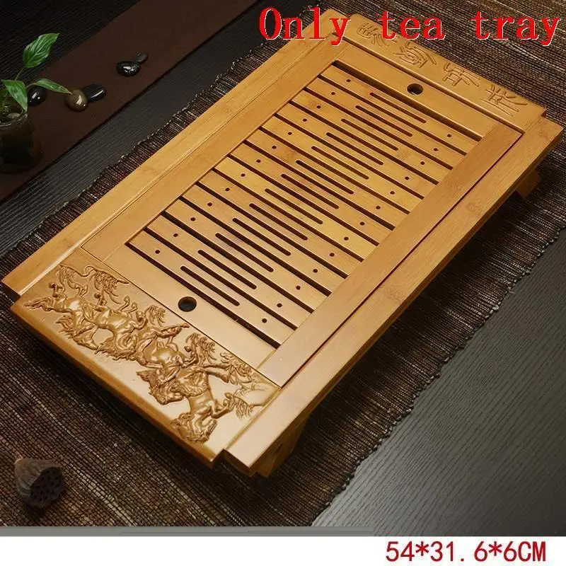 Para Servir Juego Puer Dienblad Te Chino Serviertablett набор Pla чай u De сервис бамбуковый Gongfu сервировка кунг-фу китайский чайный поднос - Цвет: Number 8