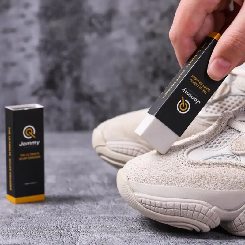 Rubber Block For Suede Leather Shoes Boot Clean Care Eraser Shoe Brush Stain Cleaner Decontamination Wipe Natural Rubbing | Дом и сад