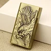 Unique Relief Wolf Cool Lighter Gadgets For Men Butane Jet Torch Isqueiro For Cigarette Windproof Refillable Gas Encendedores ► Photo 3/6