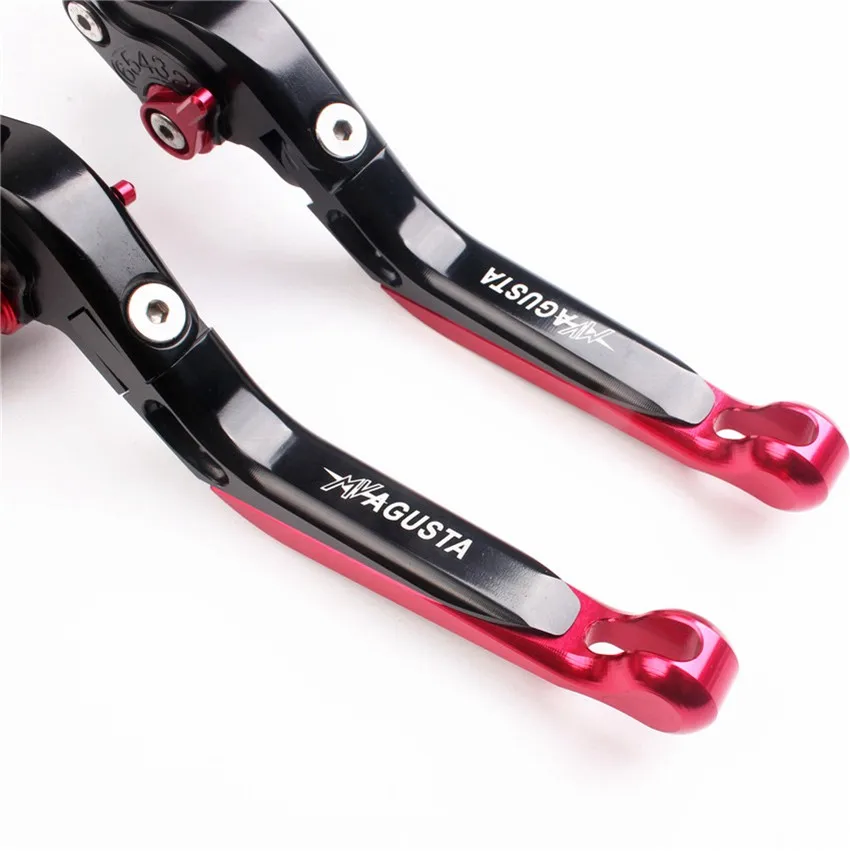 Подходит для MV Agusta Brutale 750 910 989R 1078 RR F4 750 1000 312 R 1000 312RR 1078 черный пара Выдвижной Складной тормозной рычаг сцепления