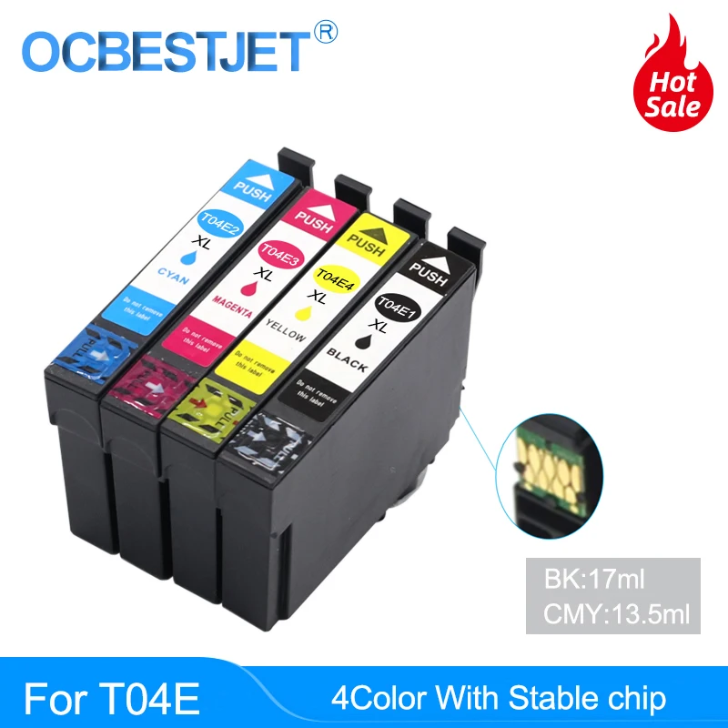 T04E1 E 04E T04E Kompatibel Tinta untuk 