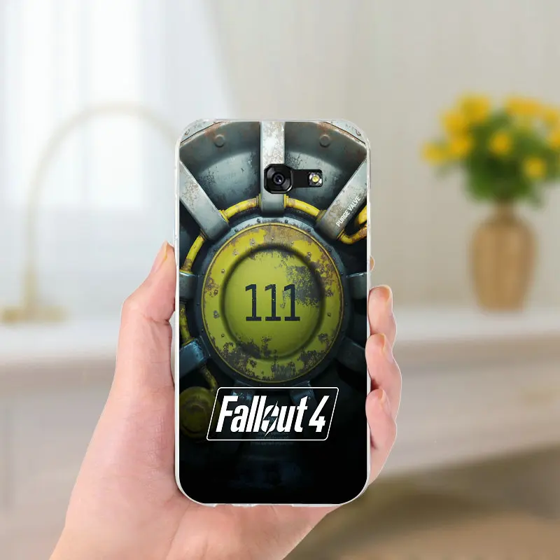 Мягкие силиконовые чехлы для телефонов из ТПУ Fallout 4 видеоигры для Samsung Galaxy A3 A5 A7 Core 8262 850 Grand I9082 Coque Shell