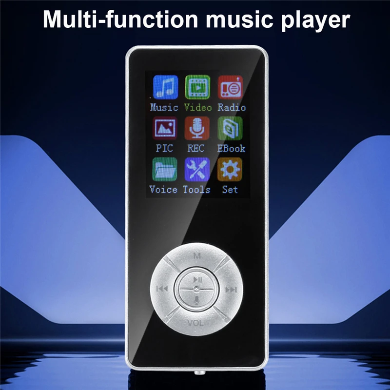 1,8 дюймов Bluetooth 4,2 MP3 музыкальный плеер Поддержка 32 г карты памяти медиа-магнитофон с fm-радио HIFI спортивные музыкальные колонки 40SEP24