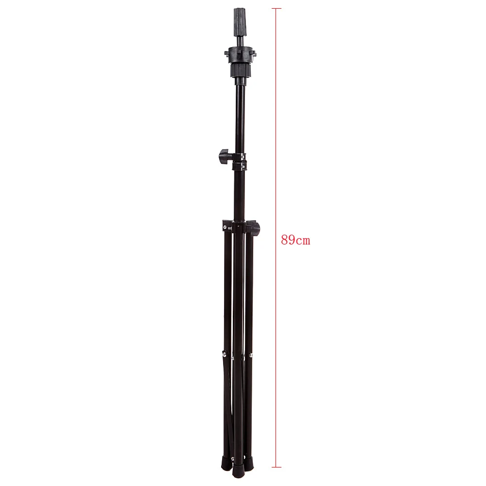 Abody Adjustable Tripod Stand Clamp Wig Tripod Stand Hair Mannequin Training Head Holder Salon Hairdressing Mannequin Holder