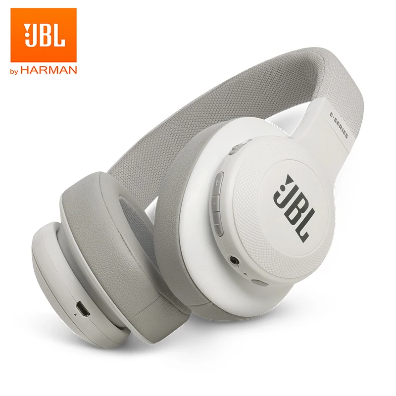 JBL E55BT Wireless Over ear Headphones Foldable Bluetooth Headset Deep Bass Sports Run Earphone HIFI Gym with Mic Speed Charge