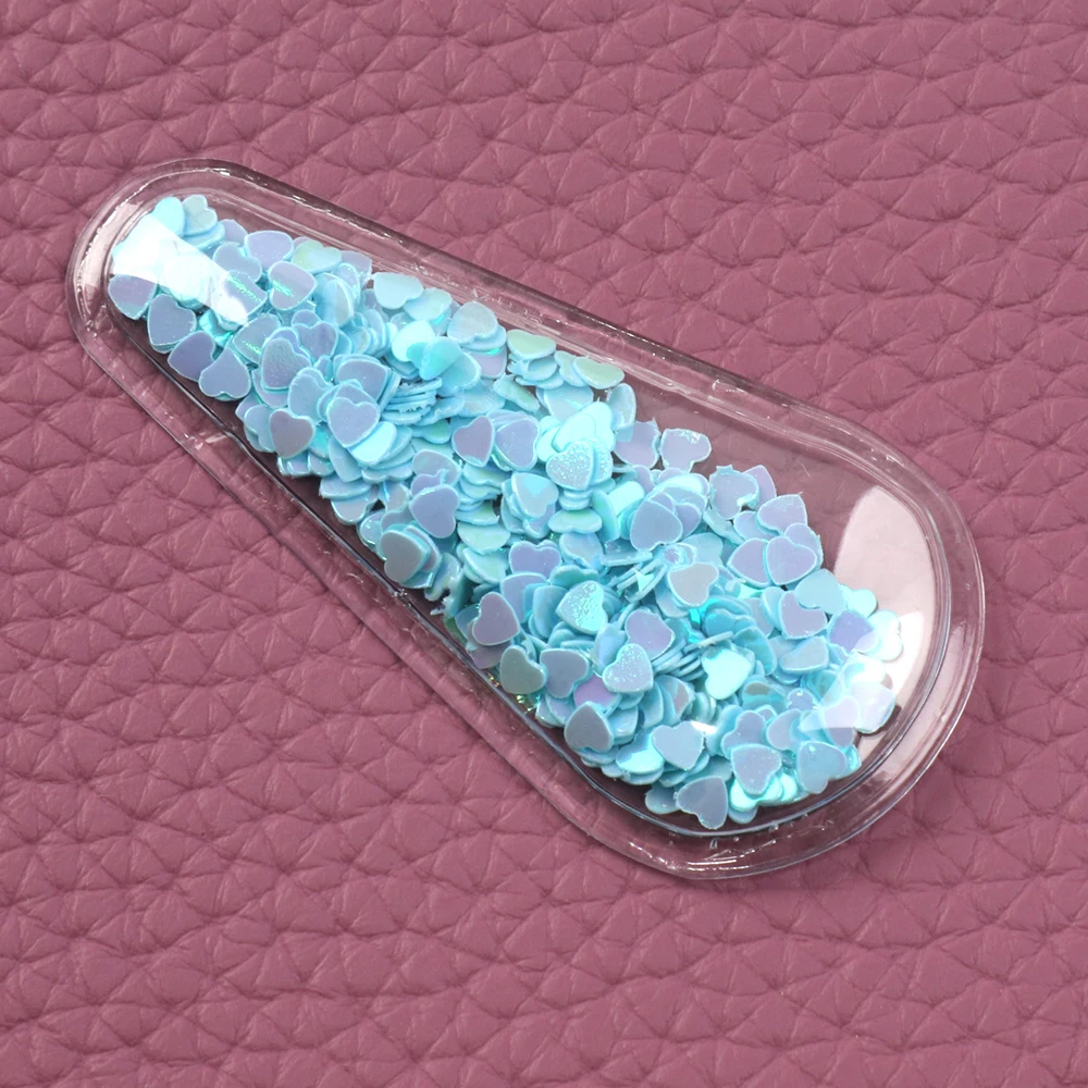 New 56X30mm 5Pcs Sequins Transparent Hair Clips Making for Hairdressing Hair accessories DIY Hairpins Children Girls,5Yc7387