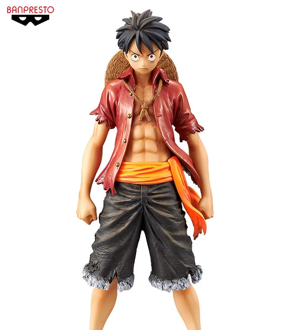 100% оригинал Banpresto THE GRANDLINE MEN vol.1 Коллекционная Фигурка-Обезьяна д Луффи из фильма «ONE PIECE STAMPEDE»