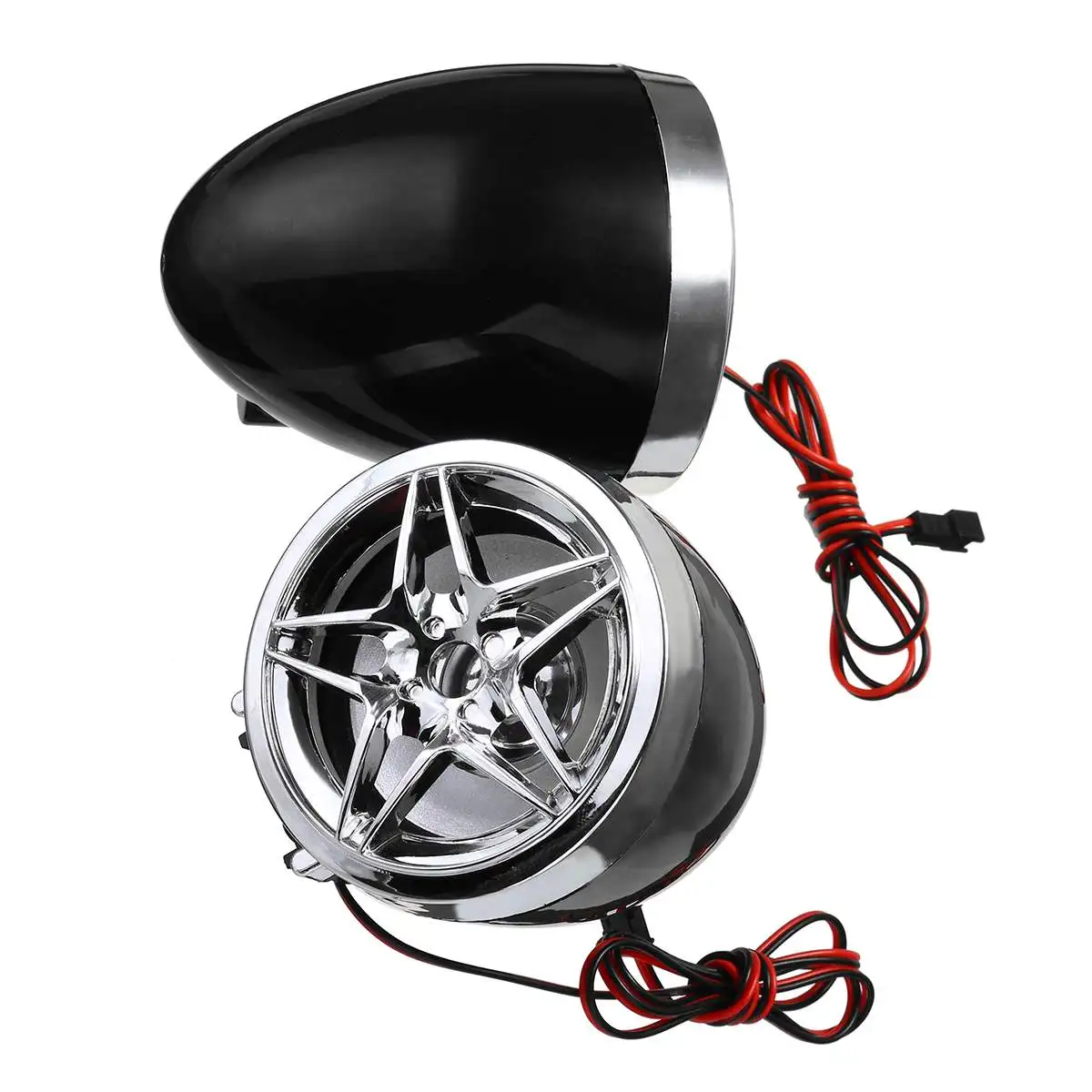 Motorcycle Studio Audio Sound System Stereo Speakers FM Radio MP3 Music