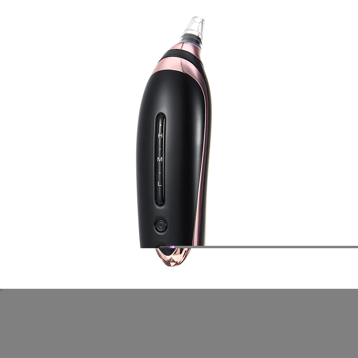 Black gold USB Перезаряжаемый Электрический Очиститель вакуум очищает поры лица Уход за кожей удаления угрей 3 красота головы - Цвет: Black gold