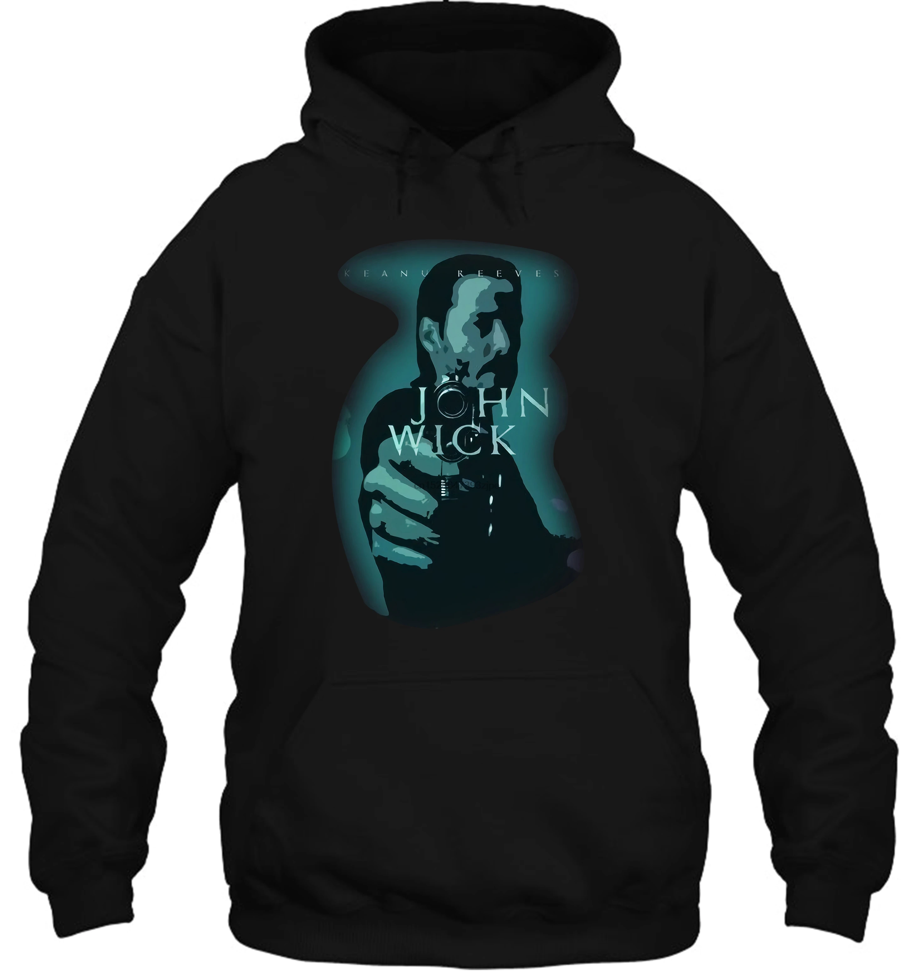 Мужская толстовка с капюшоном, женская уличная одежда John Wick Keanu Reeves