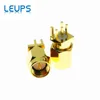 10PCS SMA Male Plug Solder Edge PCB Clip Mount RF Connector 1.6mm Spacing ► Photo 2/4