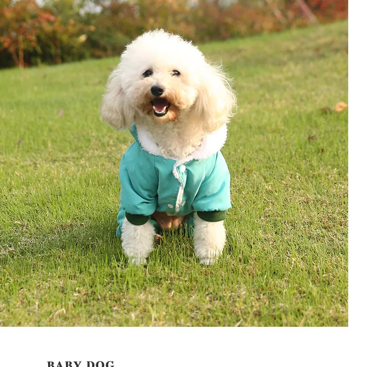 Одежда для собак Fenice, зимняя мягкая толстовка с капюшоном, одежда для чихуахуа, теплая одежда для собак, зимняя одежда для собак, пальто для маленьких Йоркцев